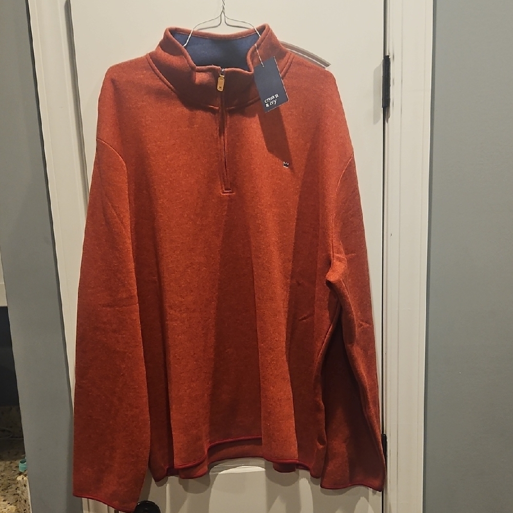Crown & Ivy 3xlt Red Pullover